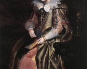 Elisabeth Vekemans as a Young Girl - 科内利斯·德·沃斯